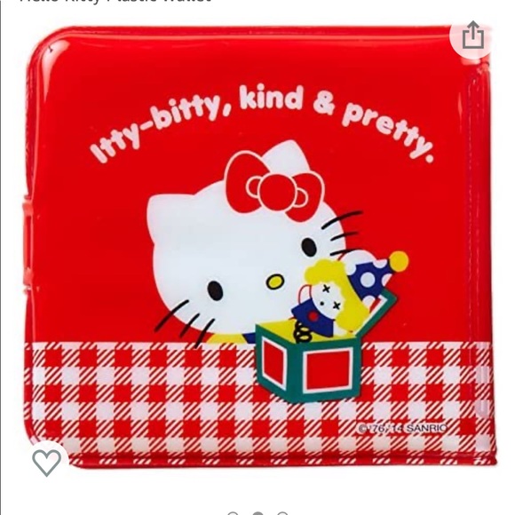 NEW Vintage Rare Hello Kitty Wallet Sanrio - Picture 2 of 8